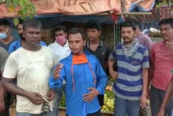 Resentment erupted as AMC officials demolished around 30 meat sellers' shops at GB 69 Tilla area : Seized all items Resentment erupted as AMC officials demolished around 30 meat sellers' shops at GB 69 Tilla area : Seized all items